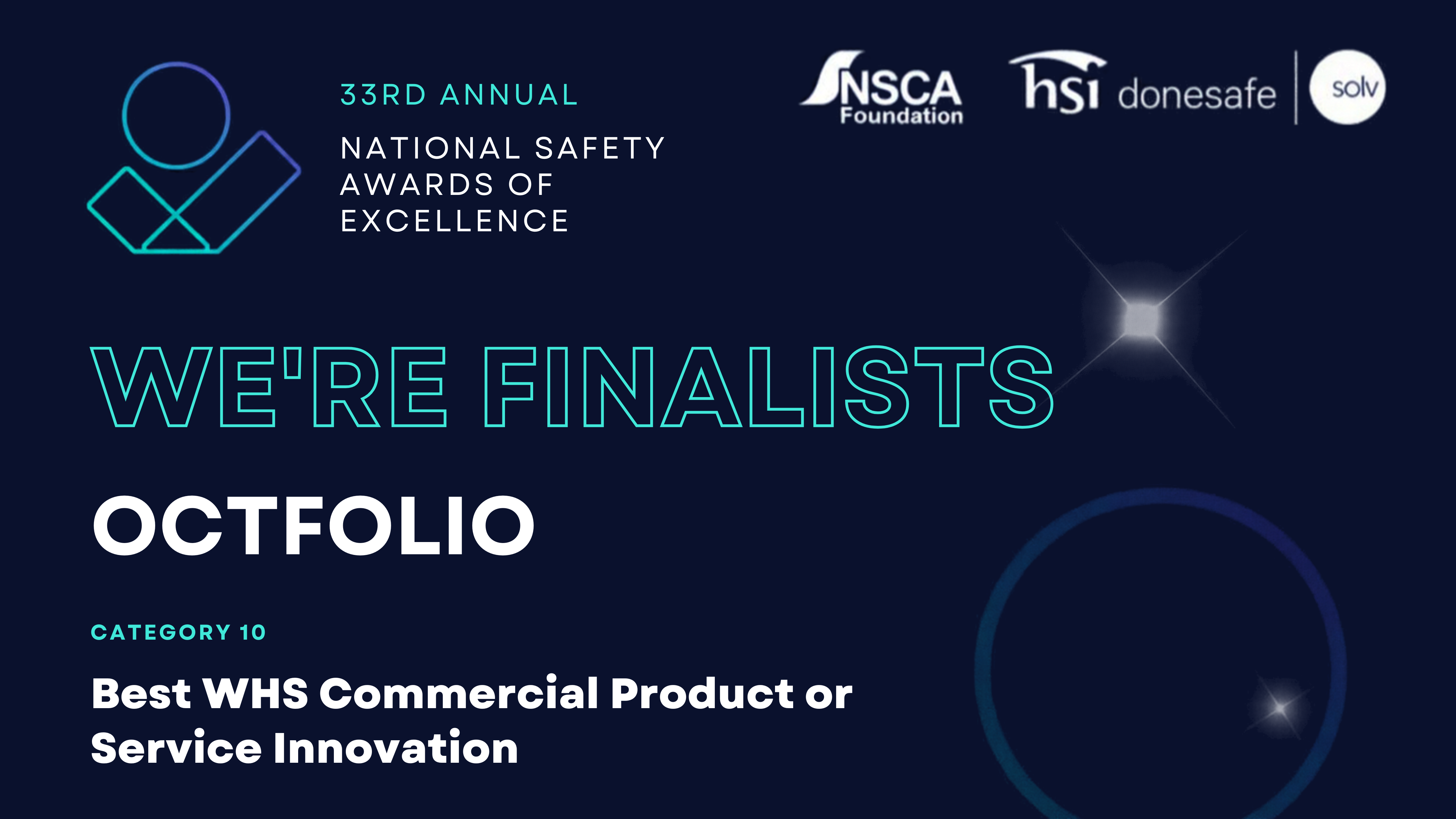 Octfolio Named Finalist for Best WHS Commercial Product or Service Innovation